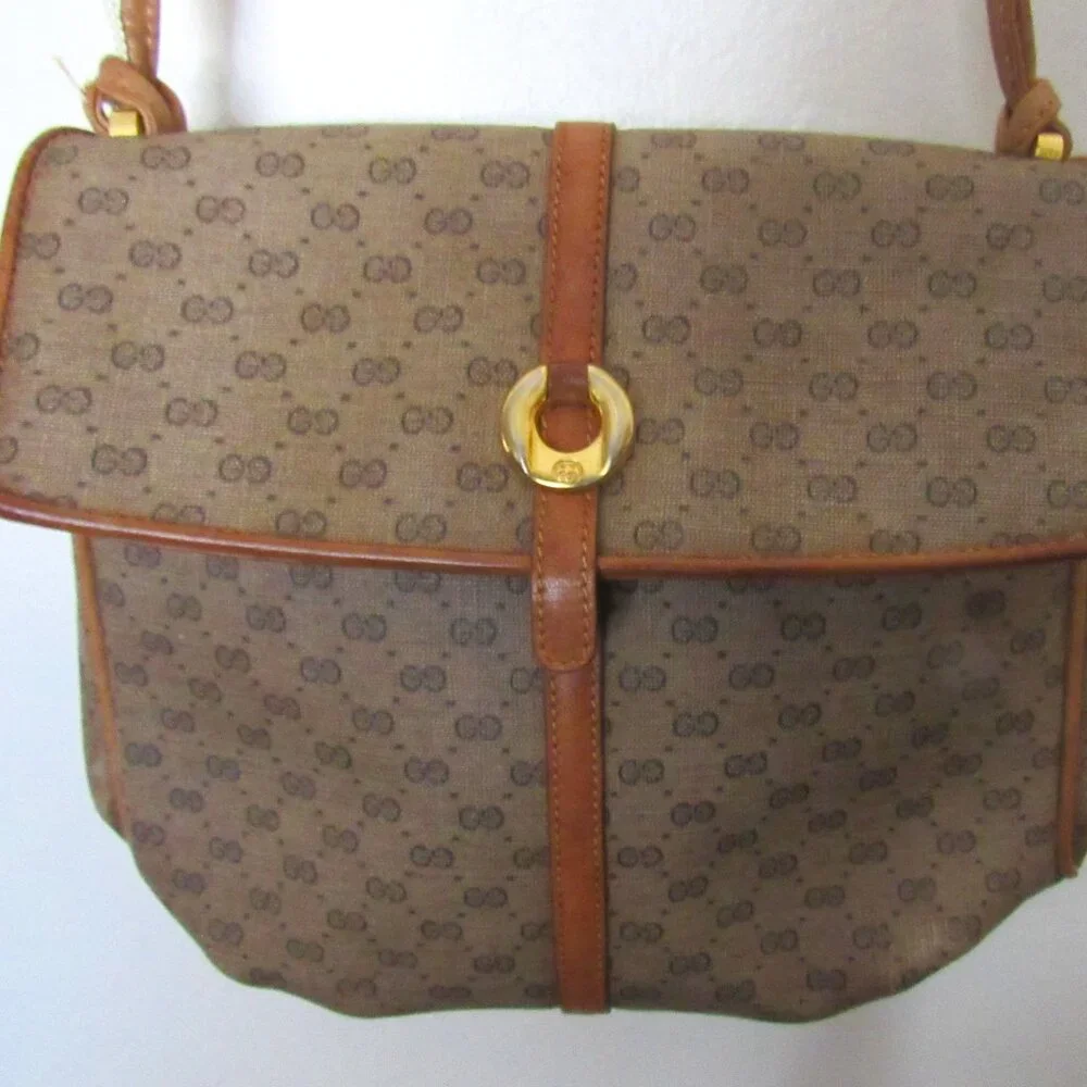 Gucci Shoulder Bag Beige Brown Sugar - Picture 2 of 7